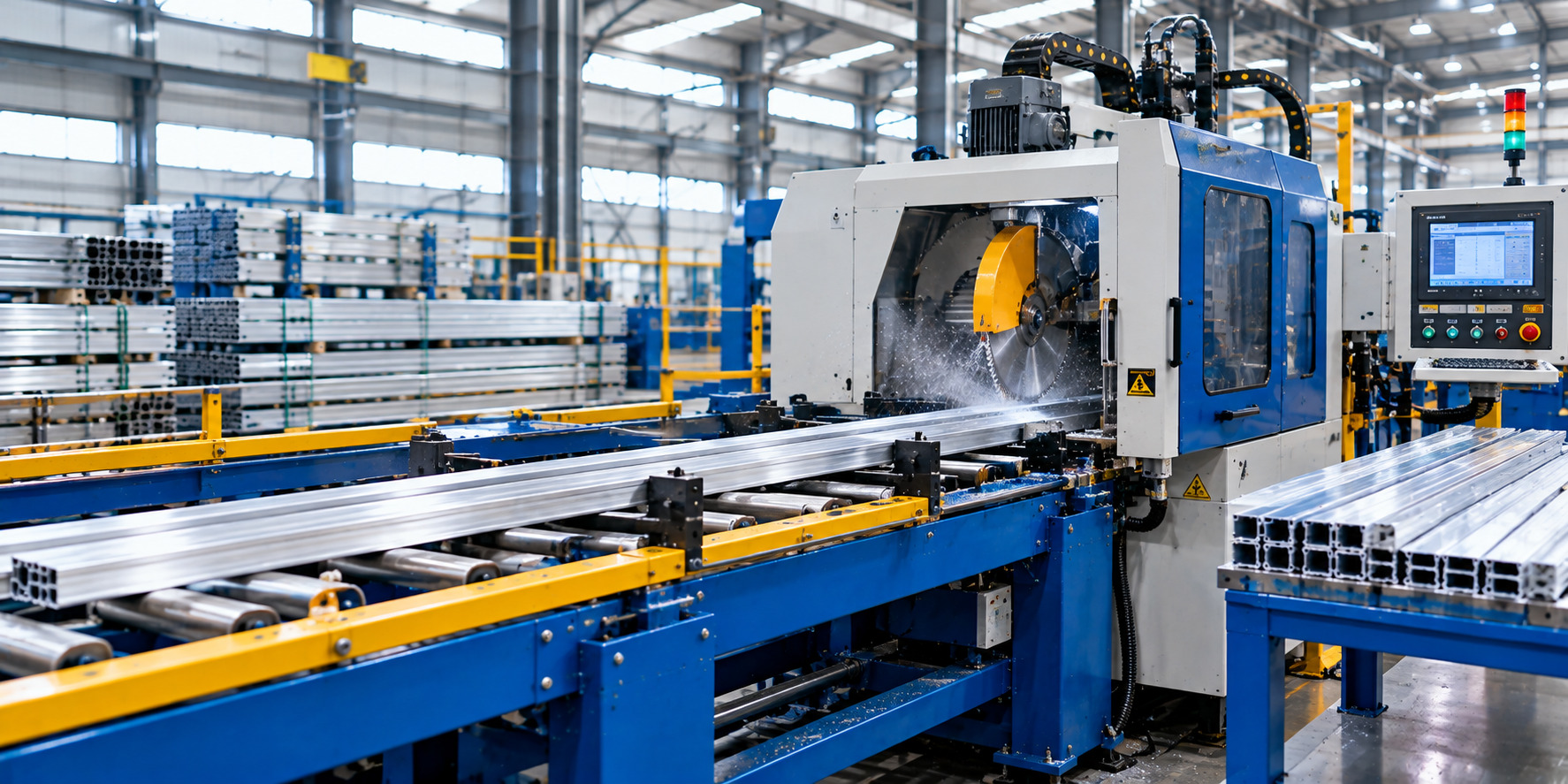 Precision CNC Saw Cutting